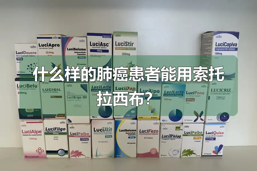 什么样的肺癌患者能用索托拉西布？